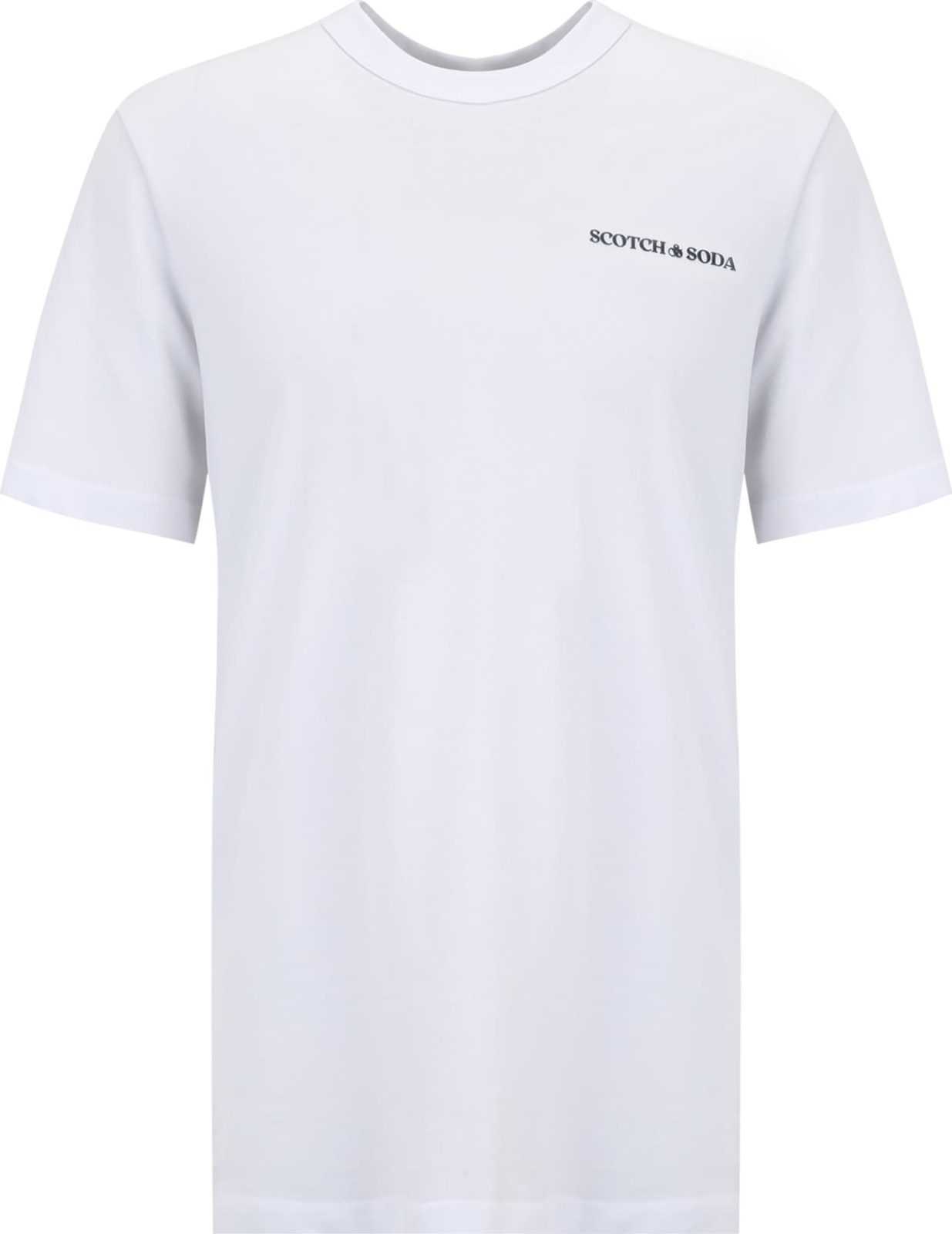 SCOTCH & SODA Tričko černá / bílá