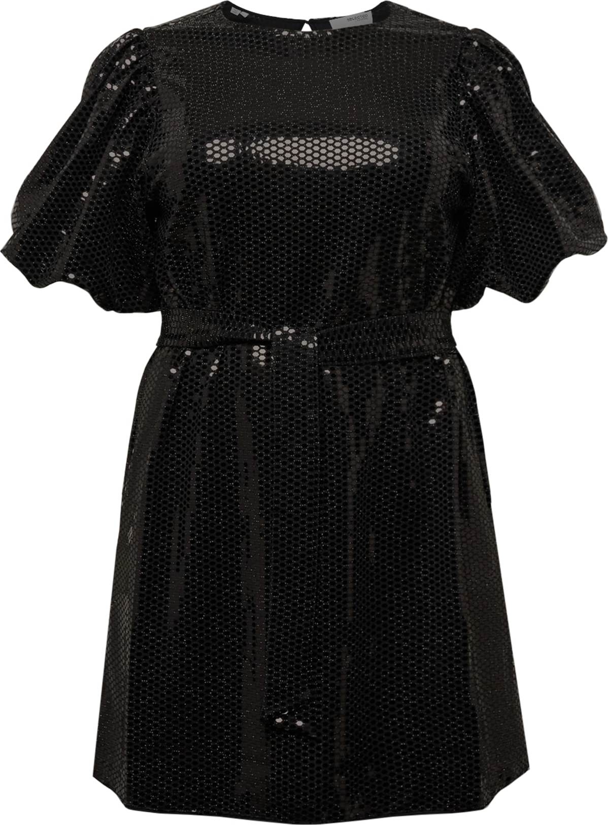 Selected Femme Curve Šaty černá