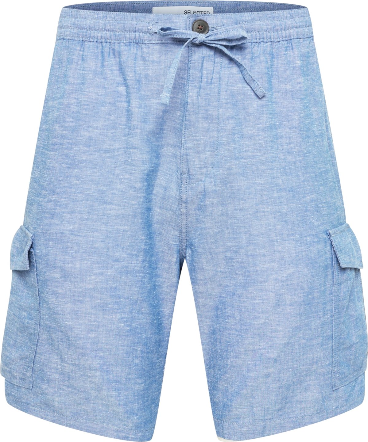 SELECTED HOMME Kalhoty 'BERLIN' modrý melír