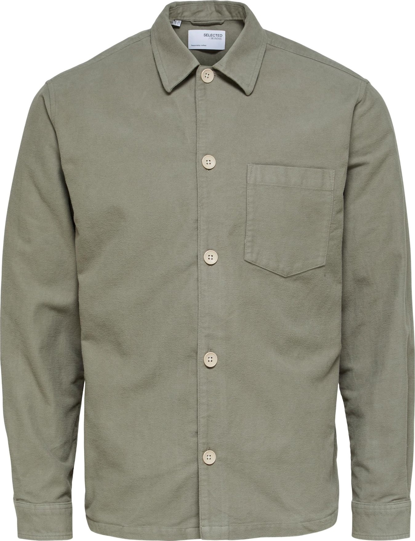 SELECTED HOMME Přechodná bunda 'Beck' kouřově šedá