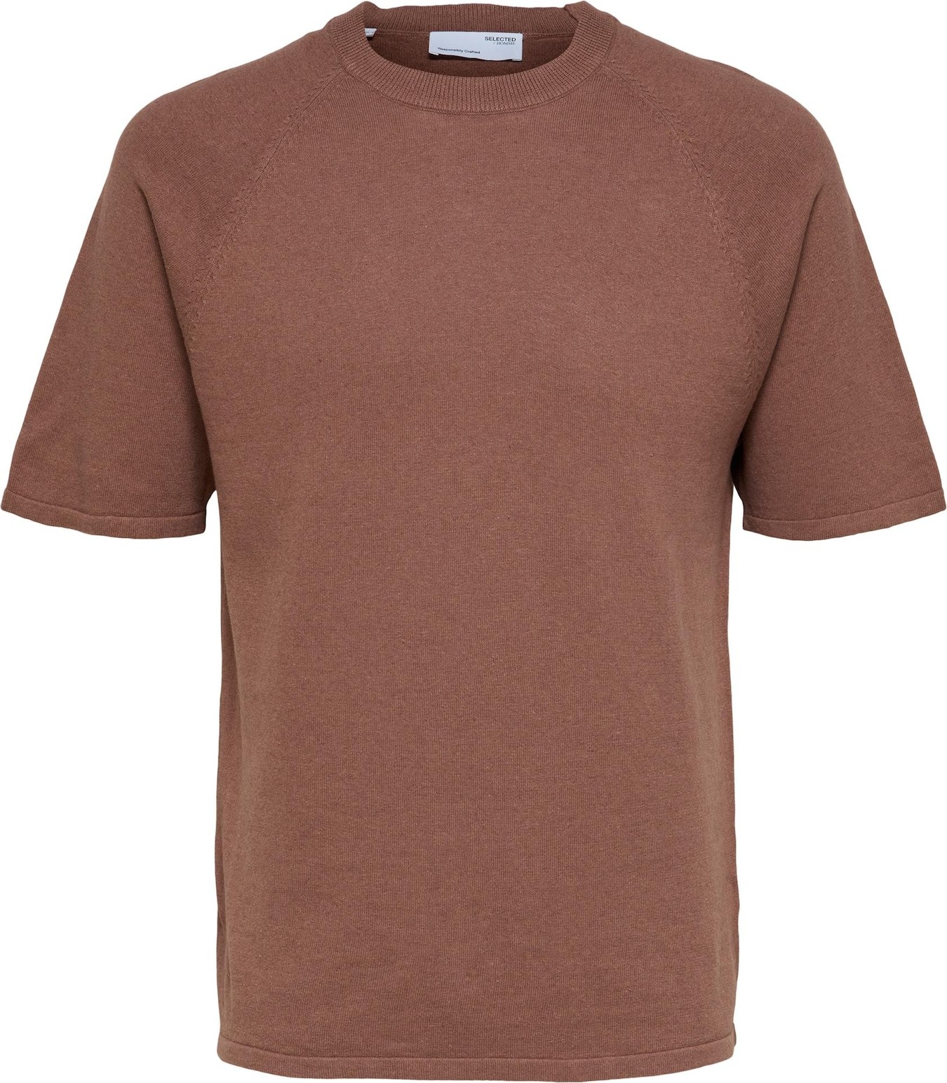 SELECTED HOMME Tričko 'Daniel' hnědá
