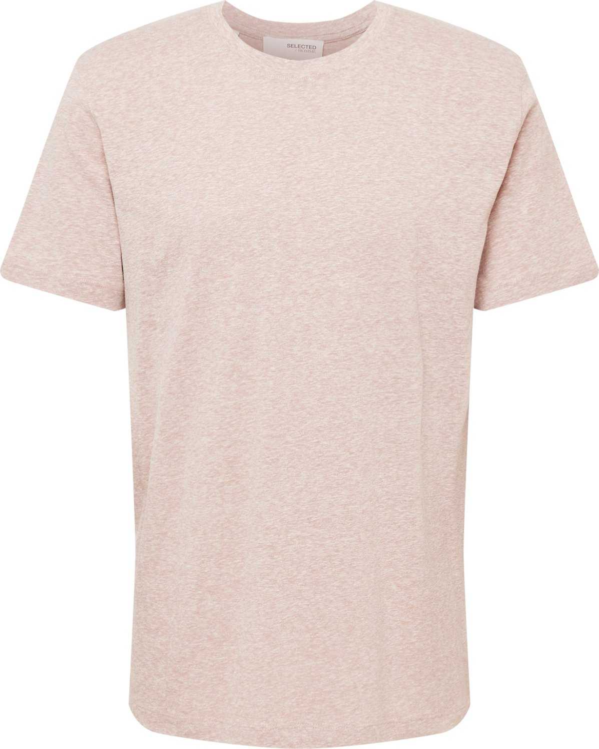 SELECTED HOMME Tričko 'EZRA' béžový melír