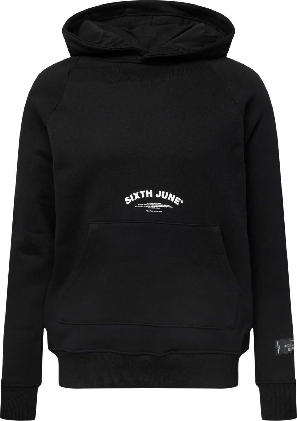 Sixth June Mikina černá / bílá