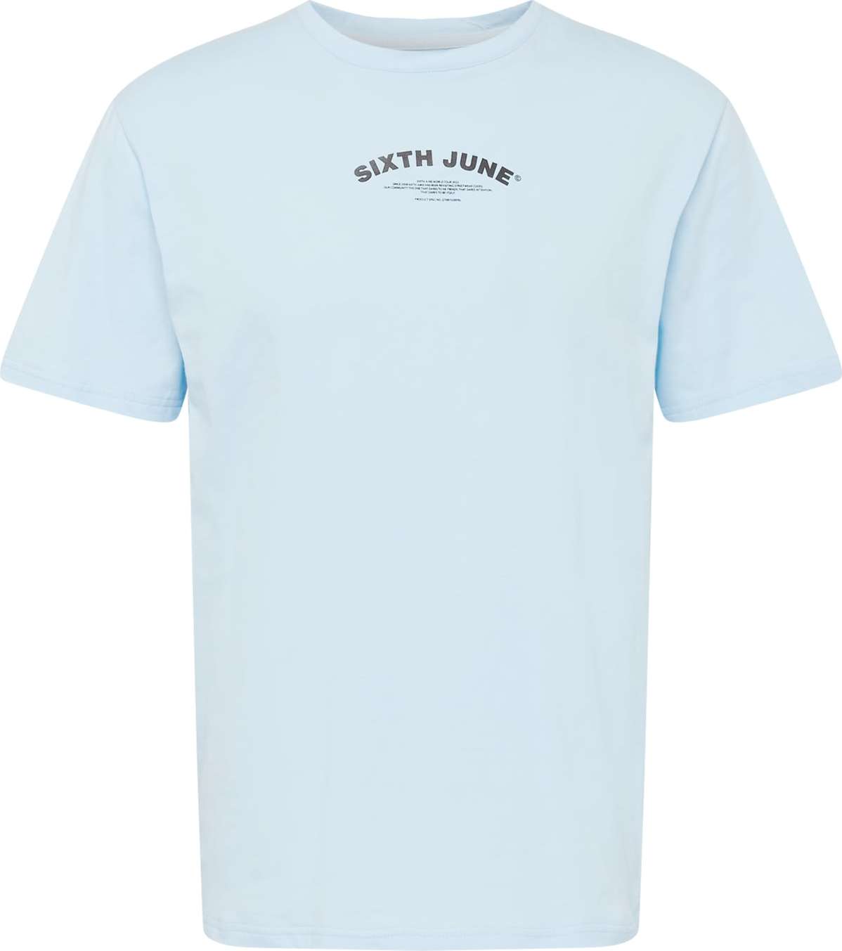 Sixth June Tričko světlemodrá / černá