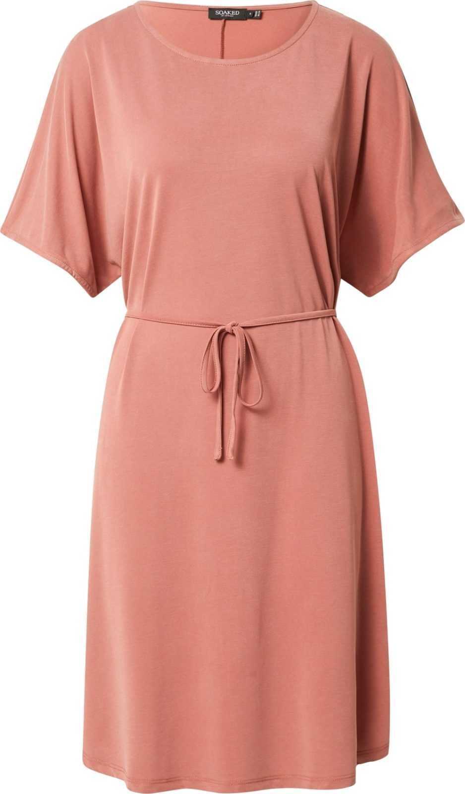 SOAKED IN LUXURY Šaty 'Columbine' meruňková