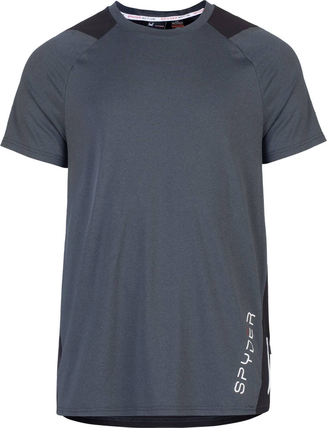 Spyder Funkční tričko antracitová / červená / černá / bílá