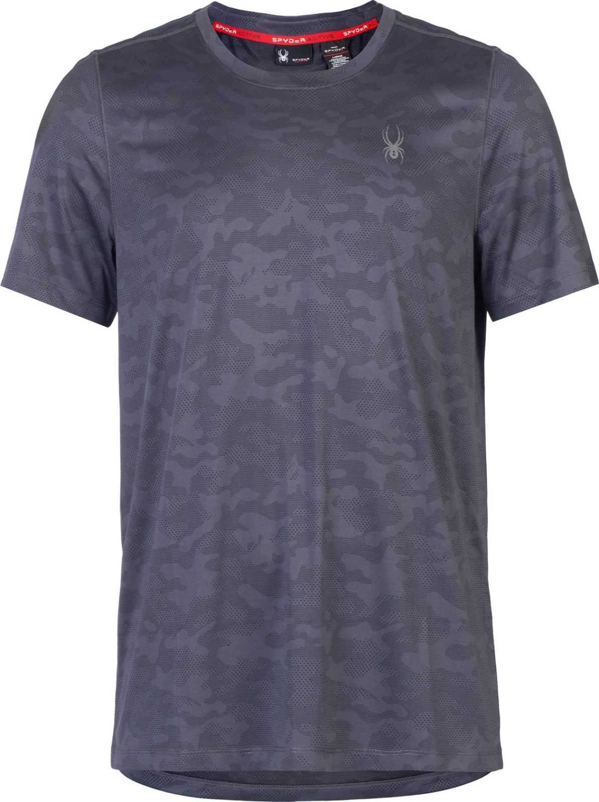 Spyder Funkční tričko modrá / tmavě šedá