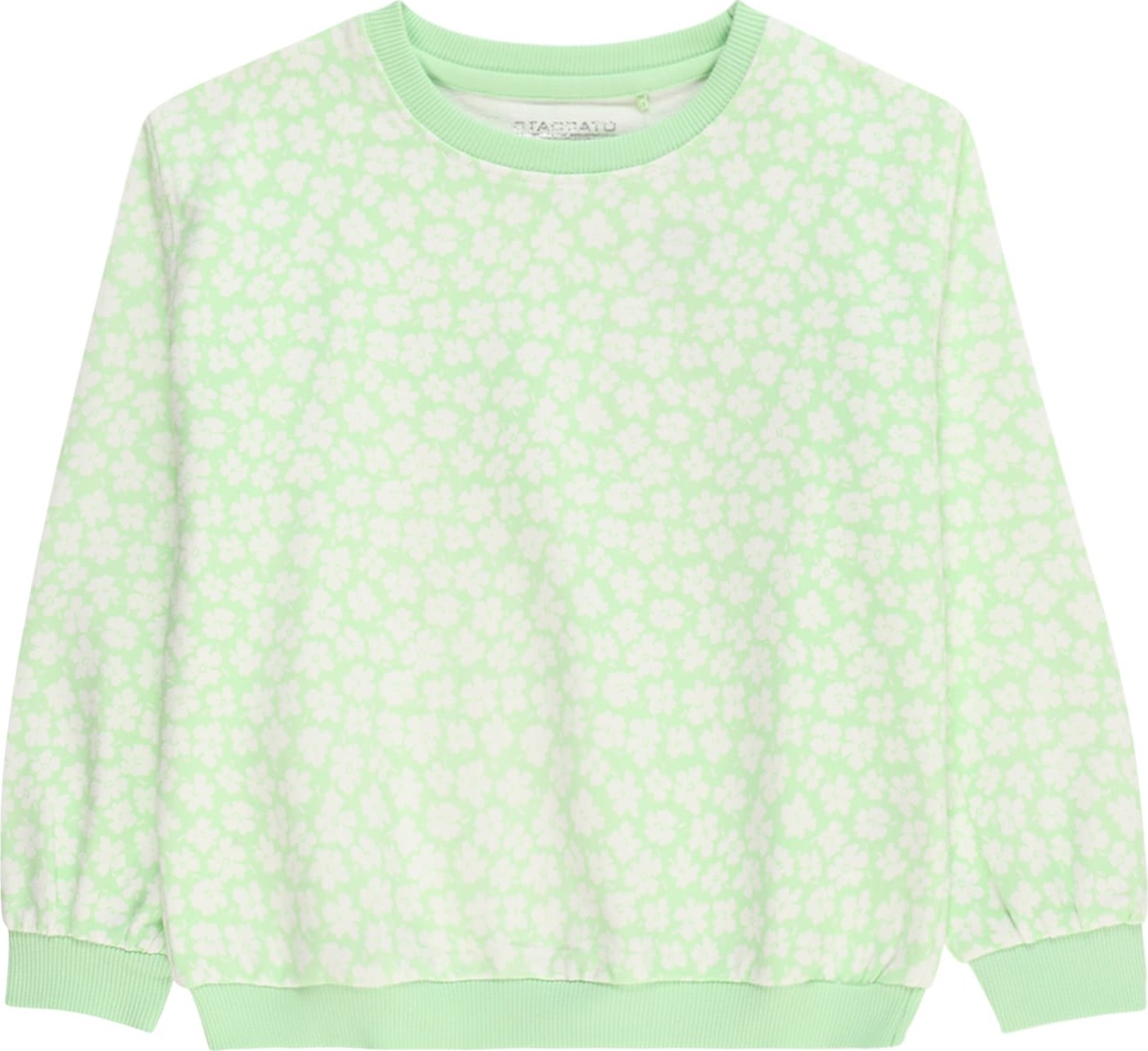 STACCATO Mikina mátová / bílá