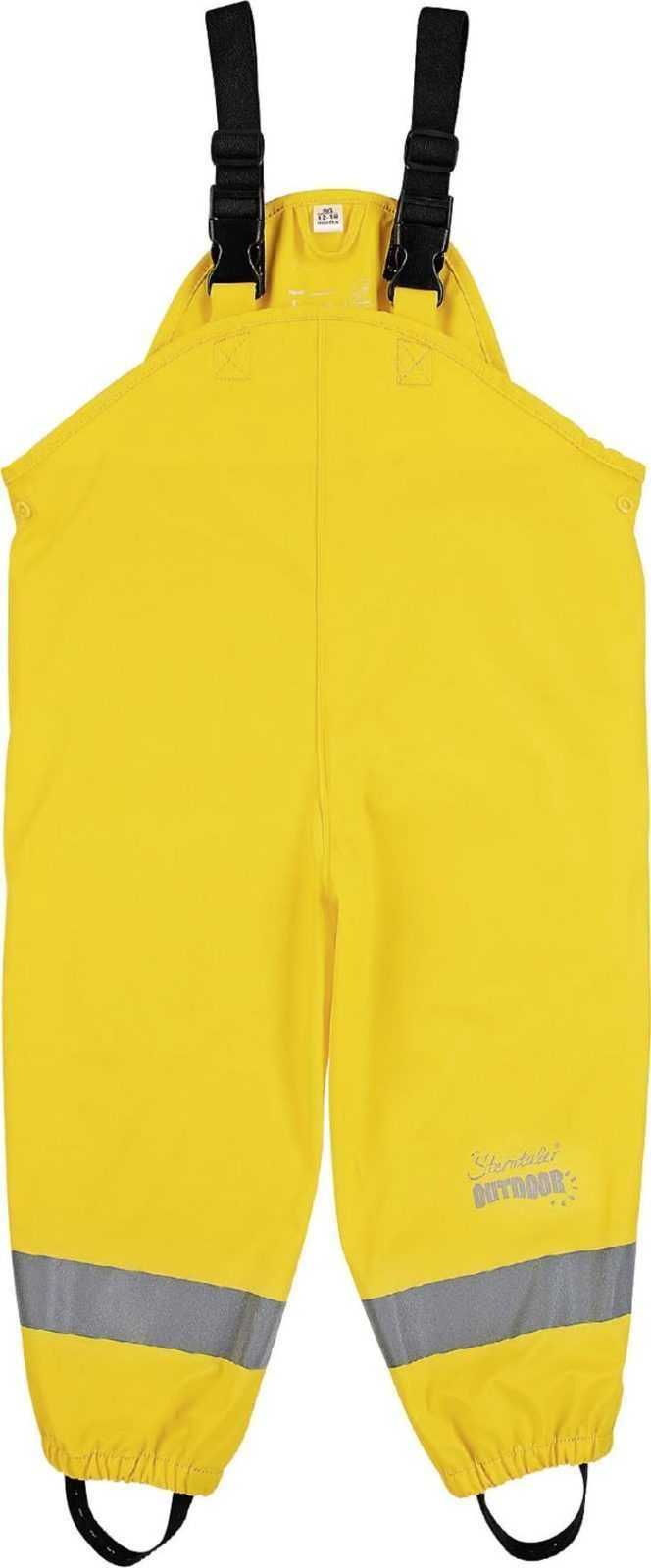 STERNTALER Funkční kalhoty žlutá / stříbrně šedá