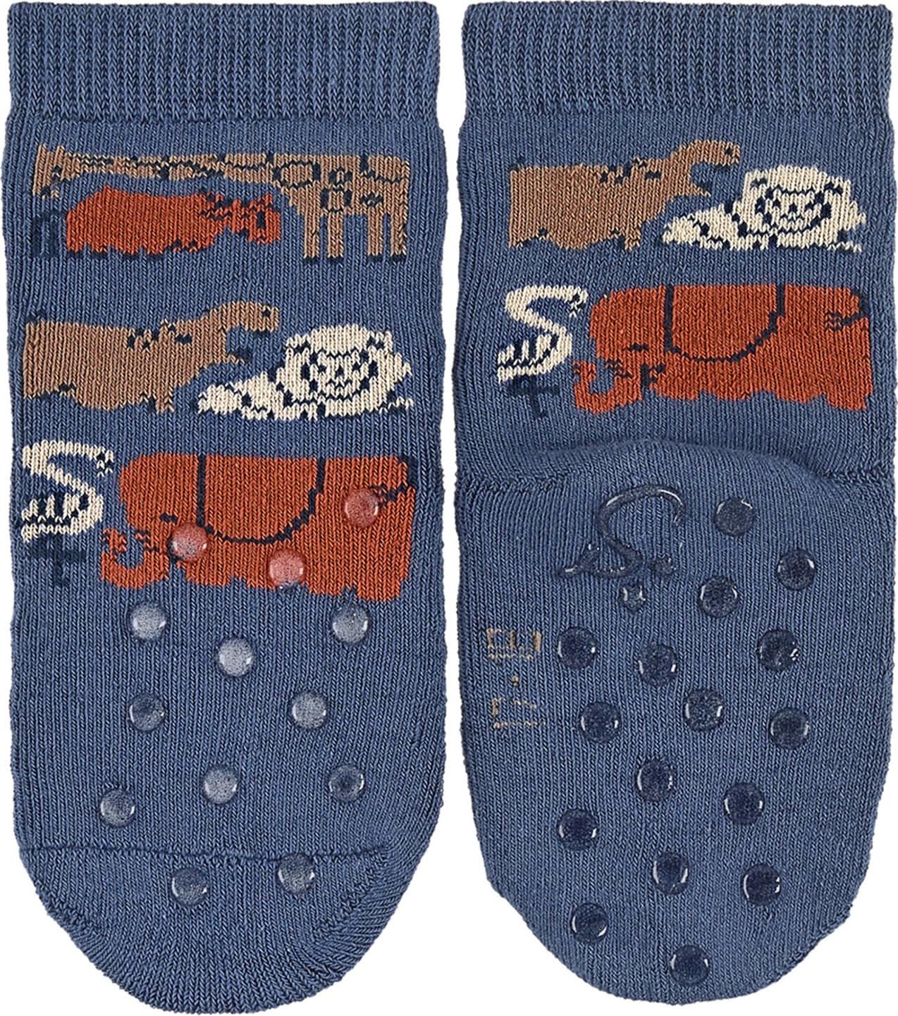 STERNTALER Ponožky chladná modrá / mix barev