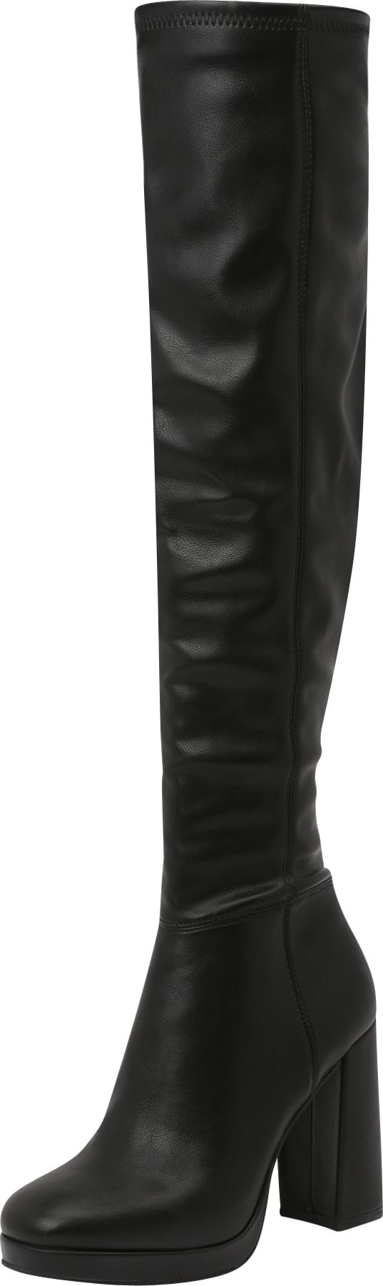 STEVE MADDEN Kozačky nad kolena 'MAGNIFICO' černá