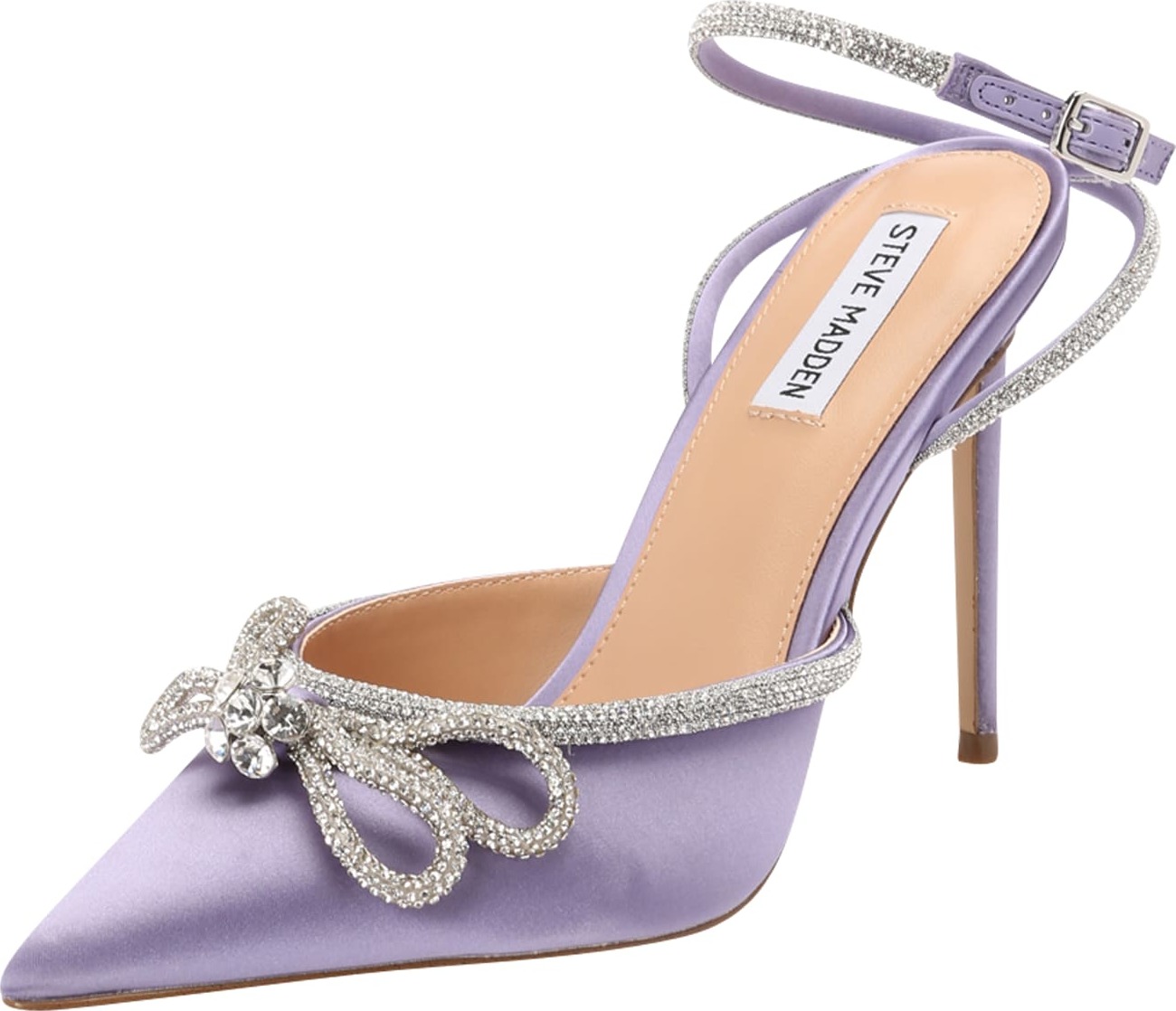 STEVE MADDEN Lodičky stříbrně šedá / šeříková