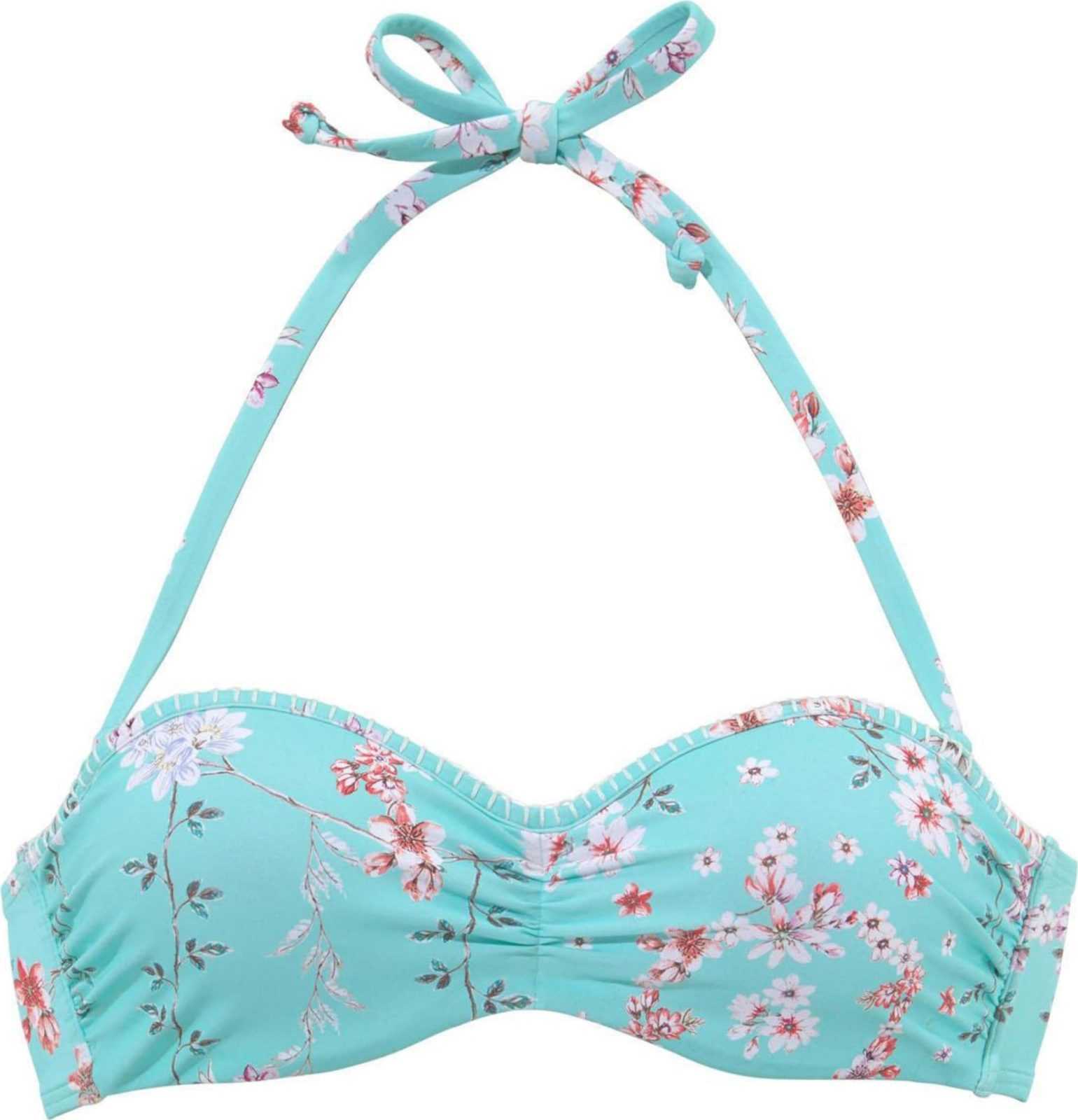 SUNSEEKER Horní díl plavek 'Ditsy' světlemodrá / mix barev