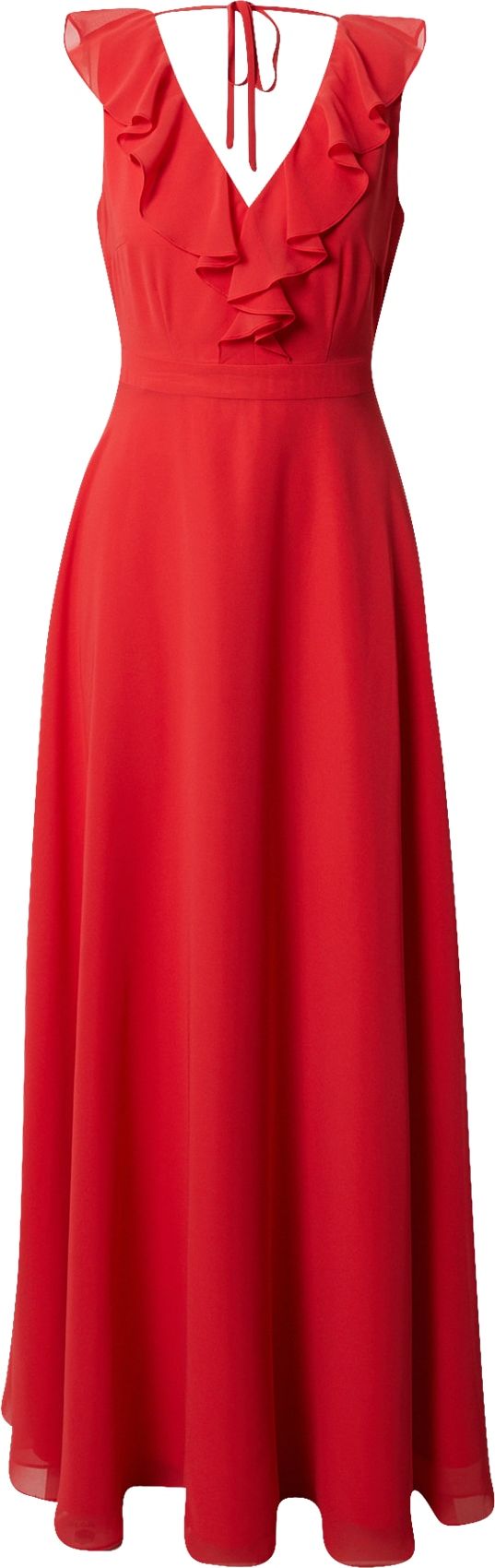 SWING Společenské šaty červená