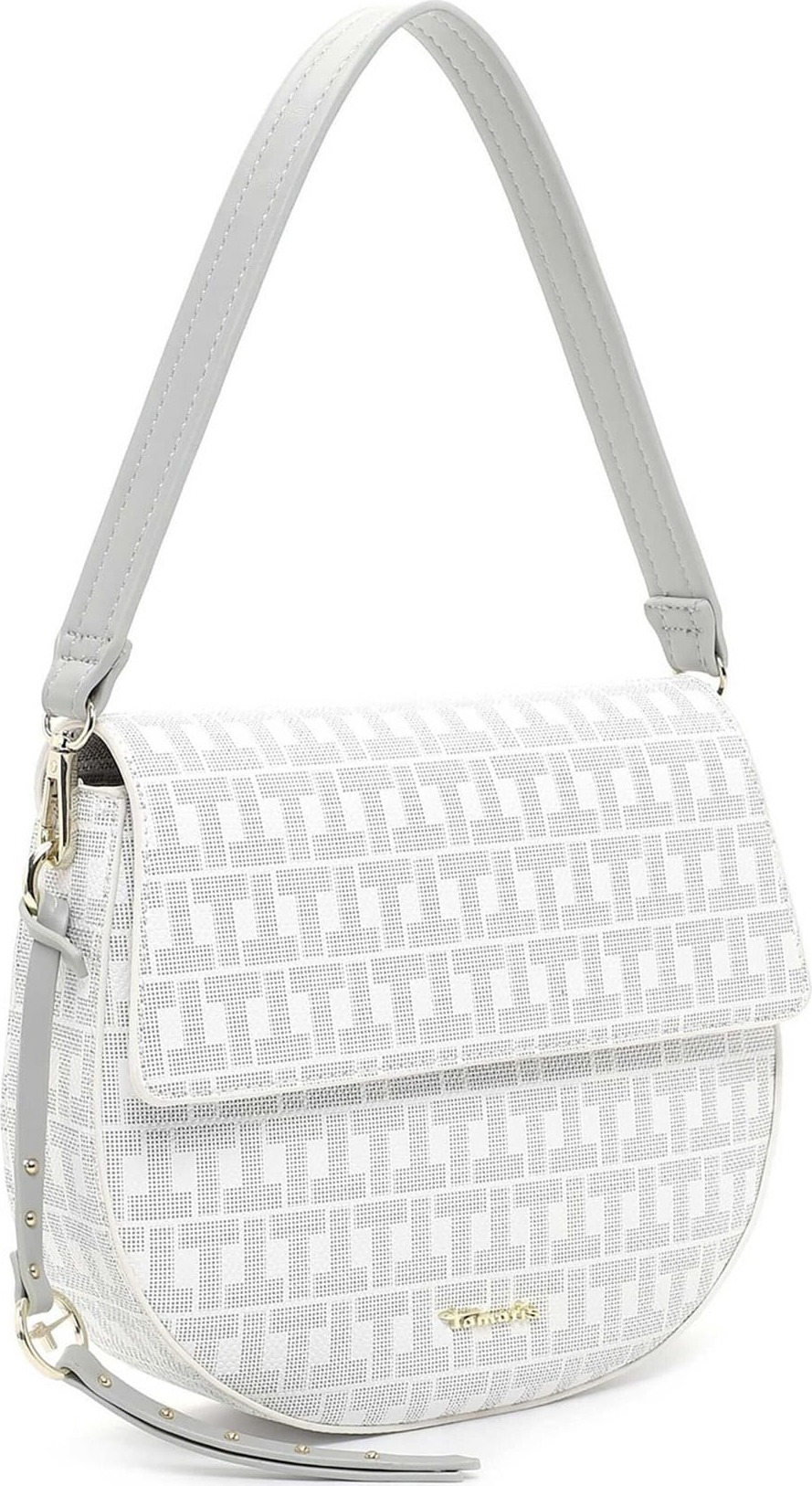 TAMARIS Taška přes rameno 'Linn' zlatá / šedá / bílá