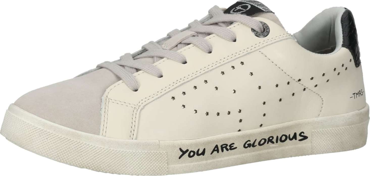 TAMARIS Tenisky světle fialová / černá / bílá