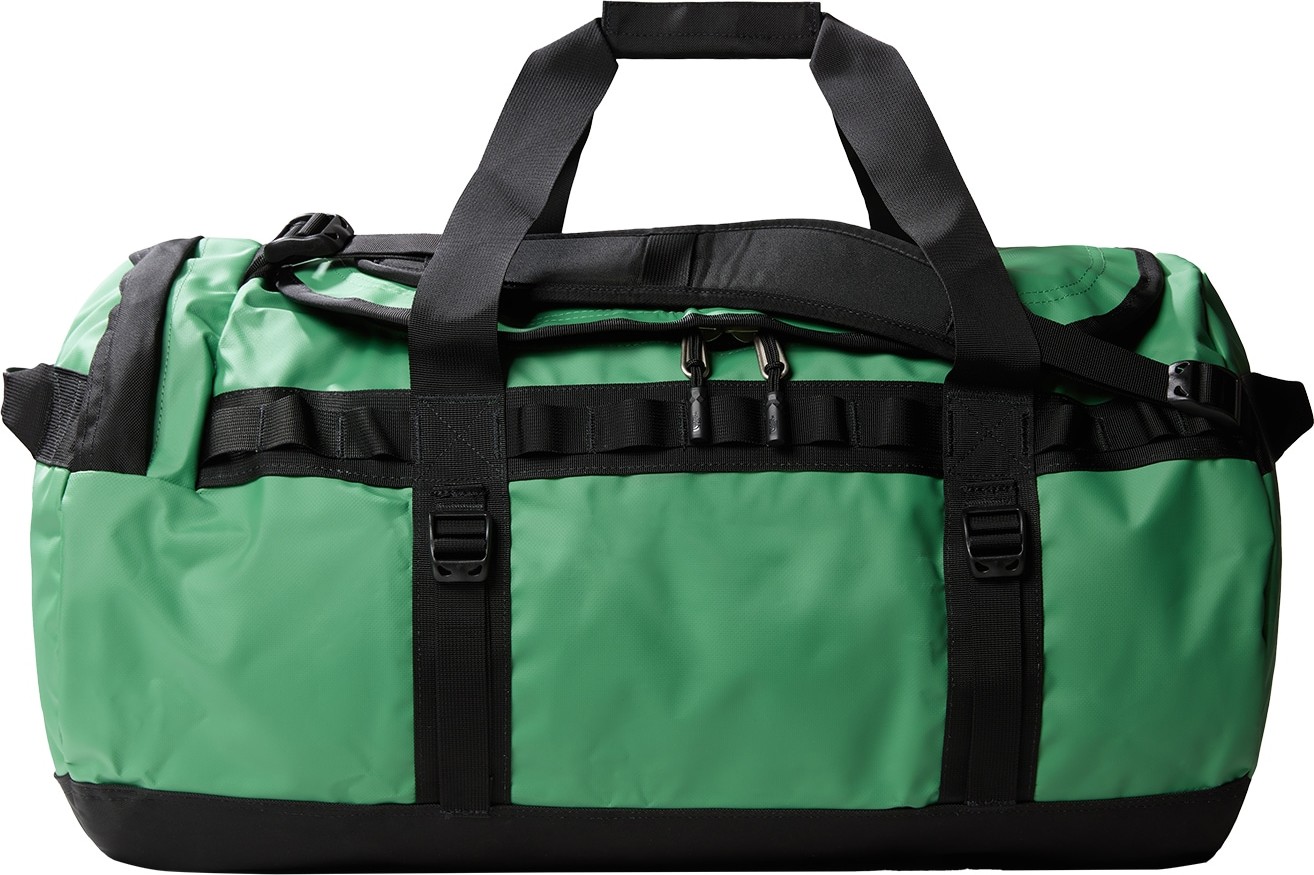 THE NORTH FACE Cestovní taška 'Base Camp' zelená / černá