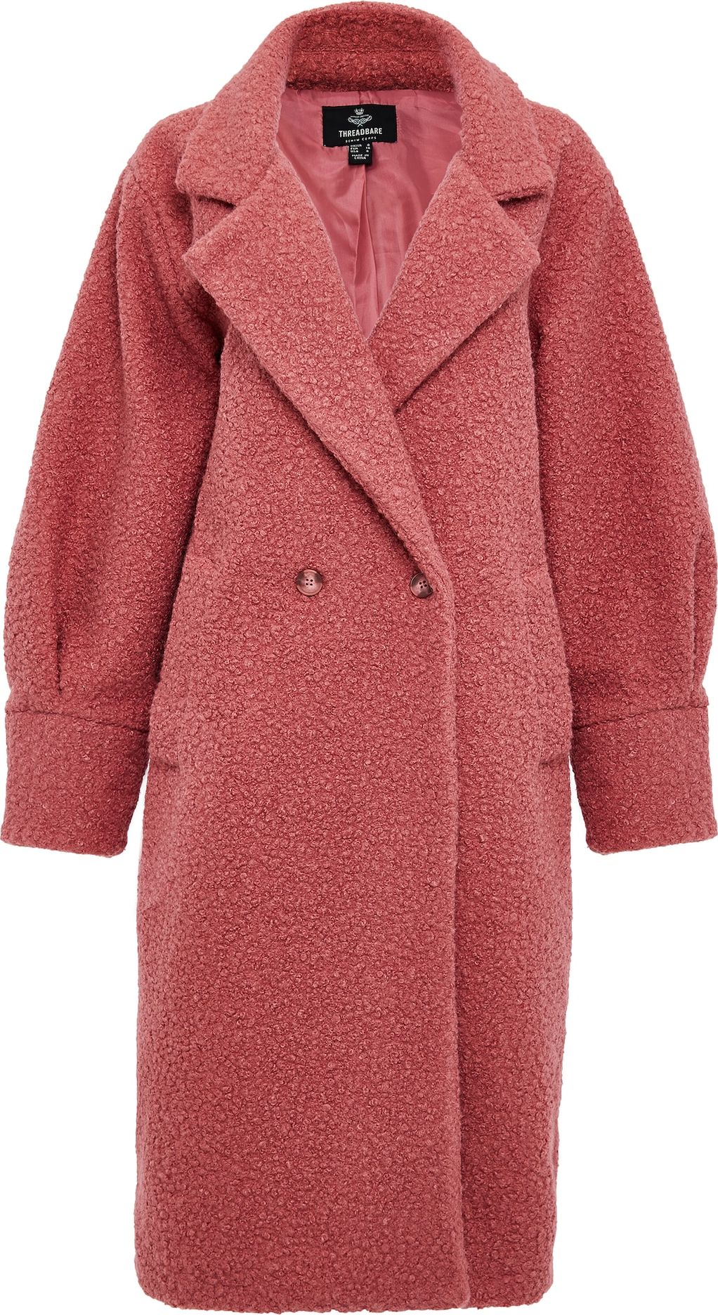 Threadbare Přechodný kabát 'Sunflower' pink