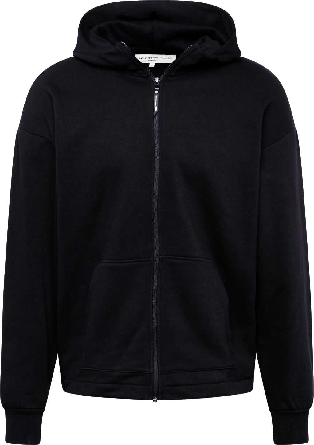 TOM TAILOR DENIM Mikina černá