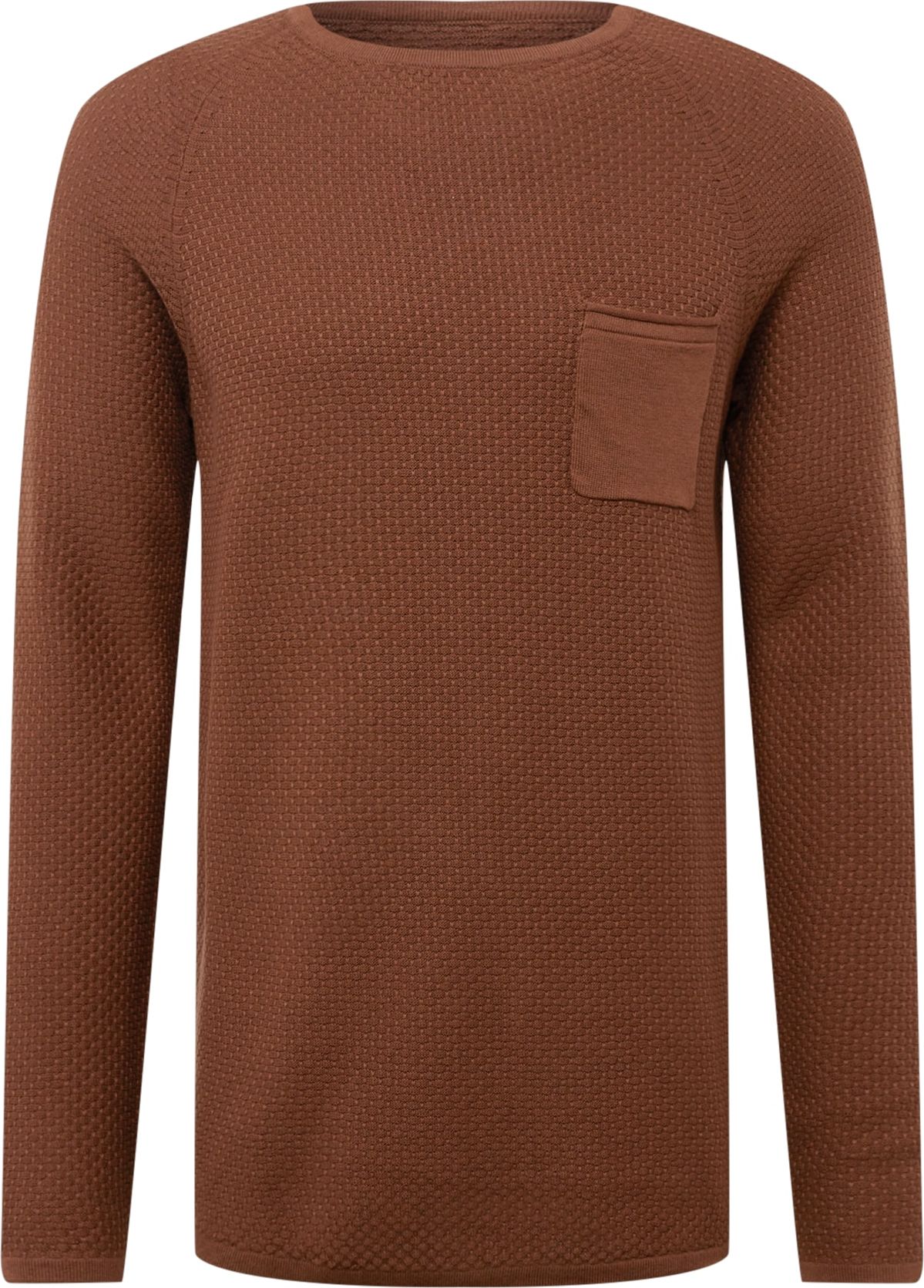 TOM TAILOR DENIM Svetr hnědá