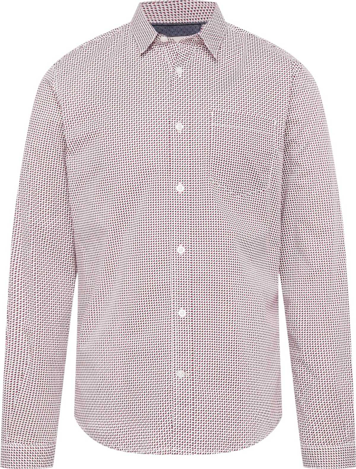 TOM TAILOR Košile modrá / červená / bílá