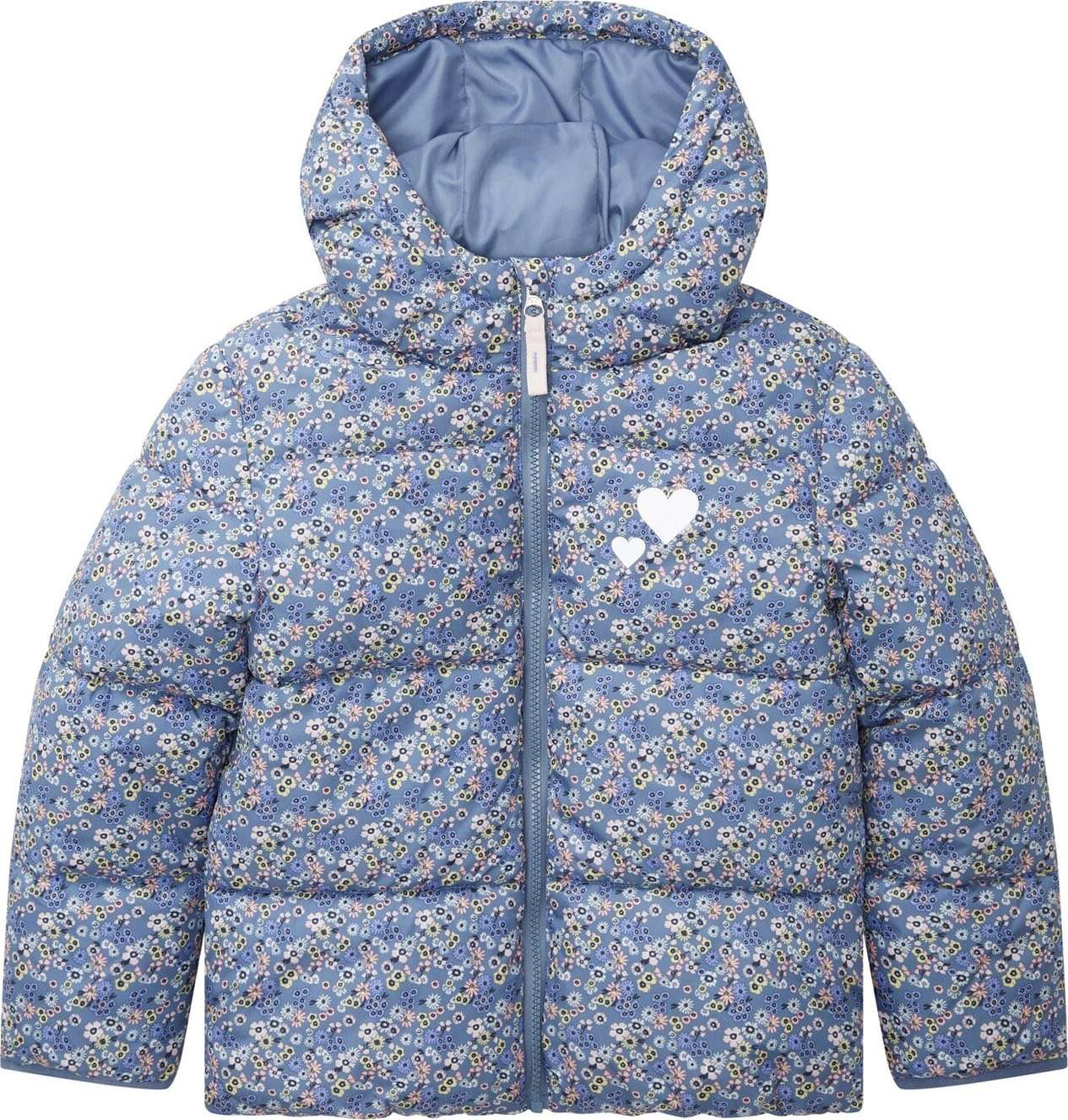 TOM TAILOR Přechodná bunda světlemodrá / mix barev