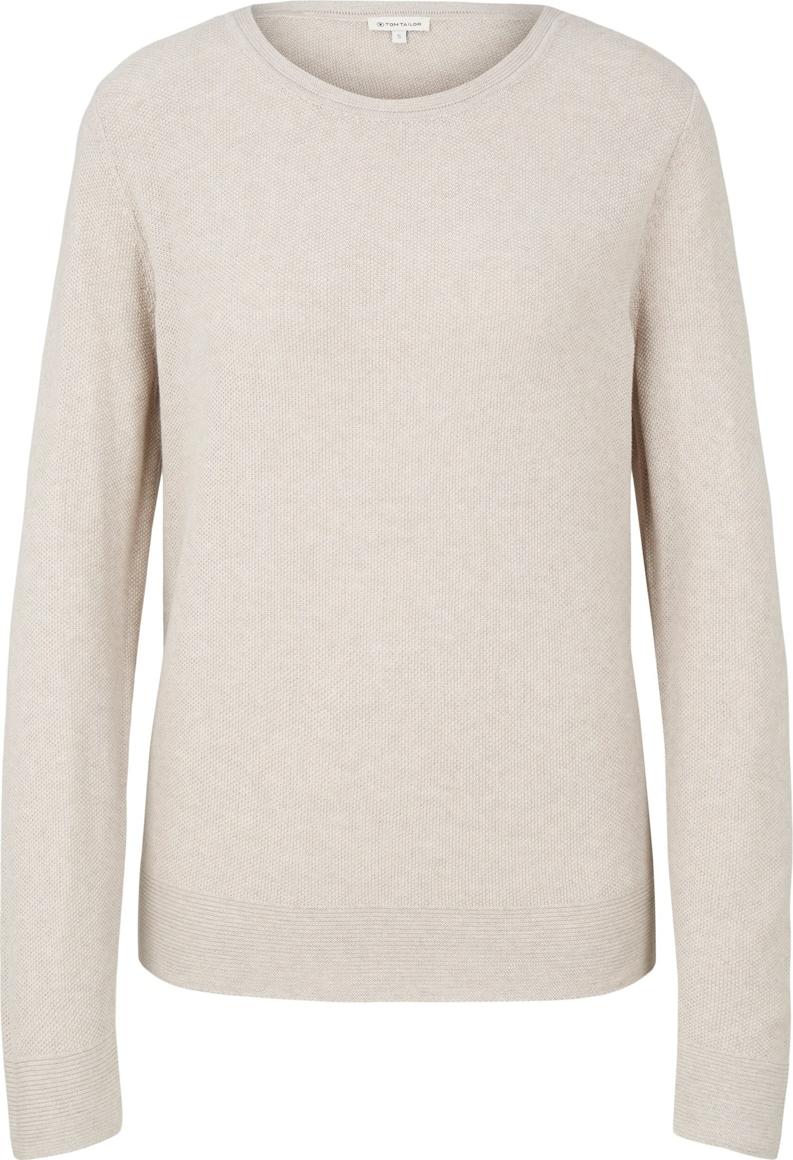 TOM TAILOR Svetr starobéžová