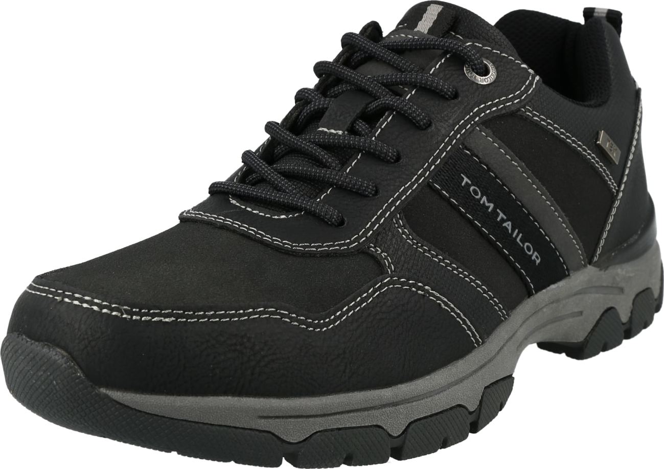 TOM TAILOR Tenisky černá