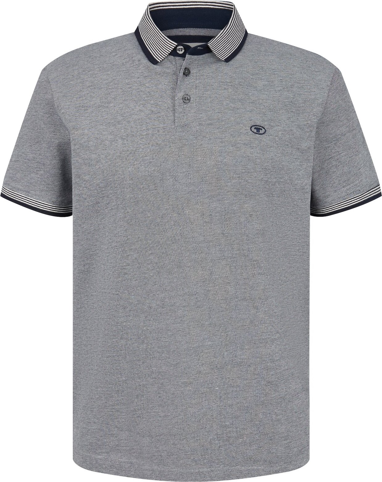 TOM TAILOR Tričko noční modrá / bílá