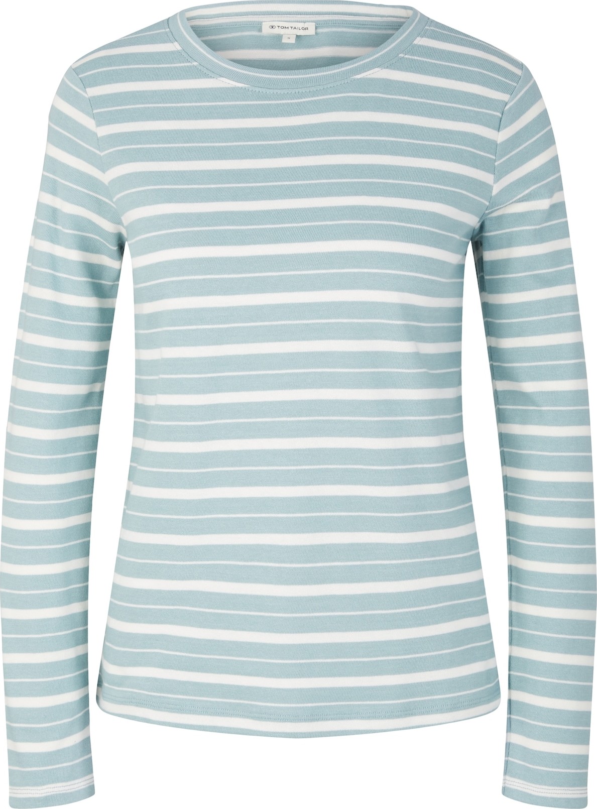 TOM TAILOR Tričko světlemodrá / bílá