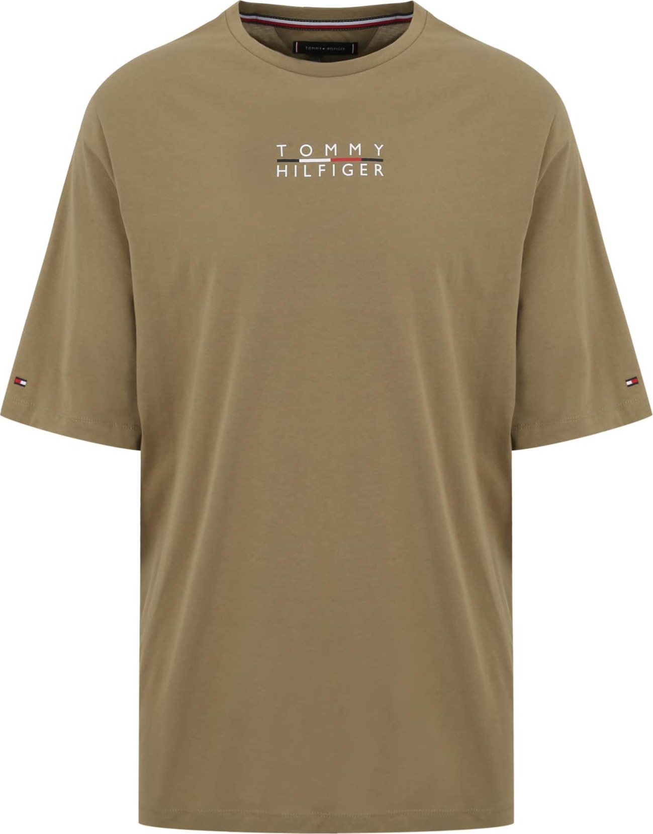 Tommy Hilfiger Big & Tall Tričko námořnická modř / khaki / červená / bílá