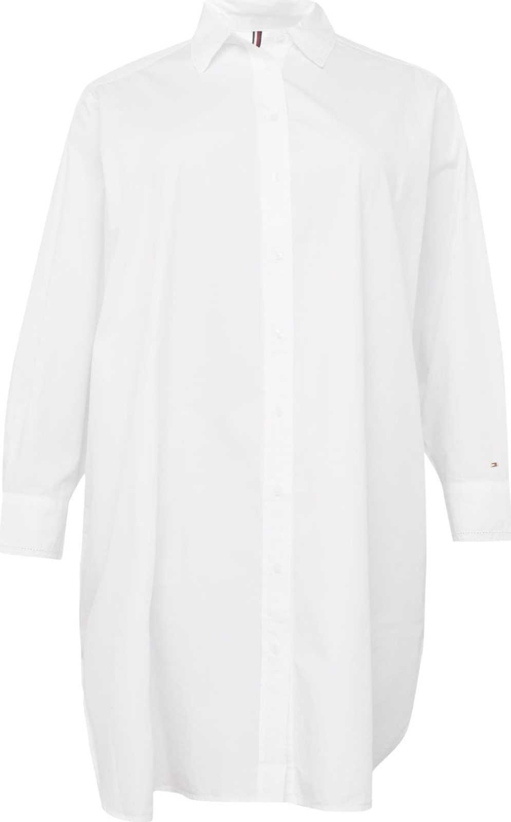 Tommy Hilfiger Curve Košilové šaty bílá