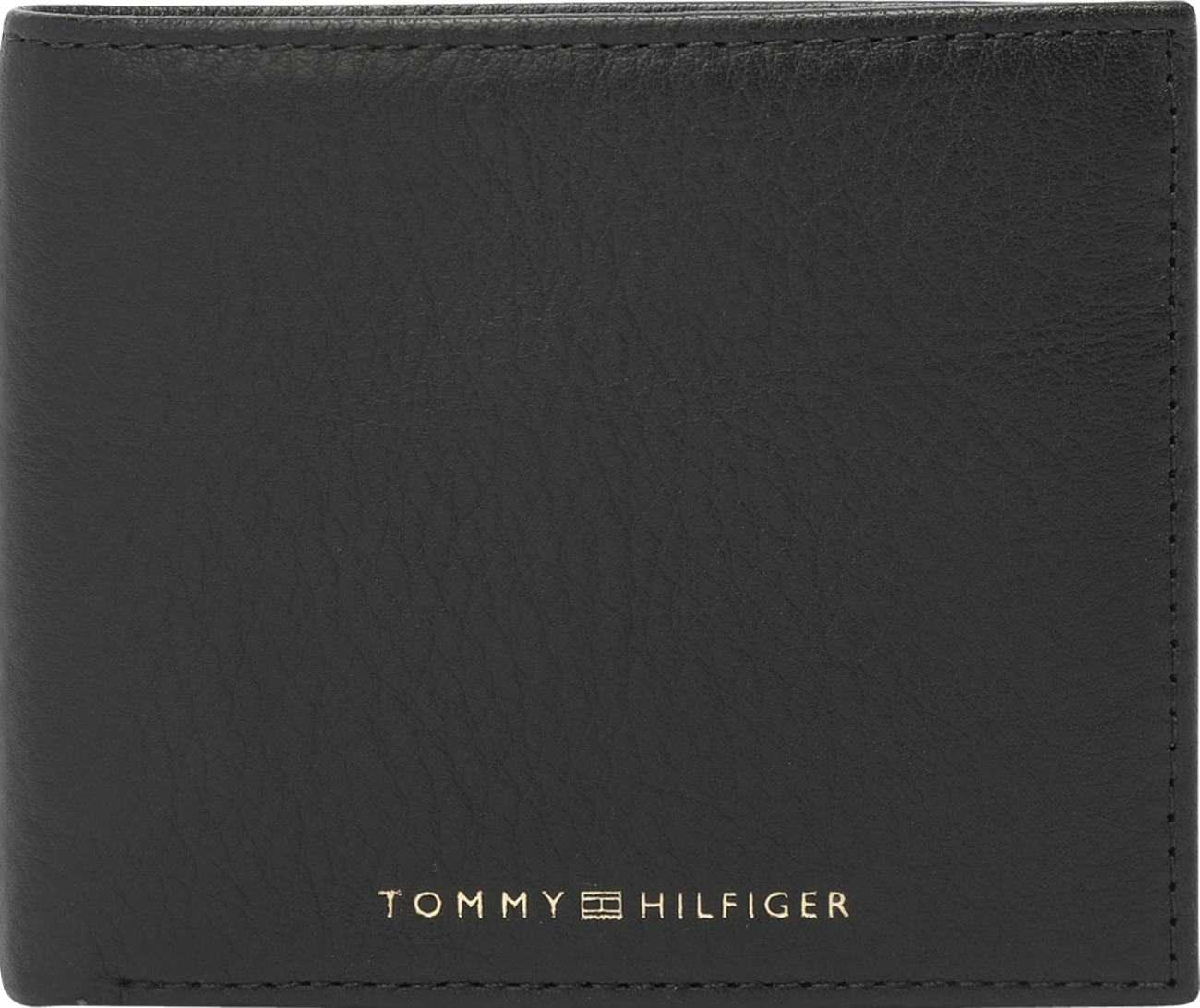TOMMY HILFIGER Peněženka zlatá / černá