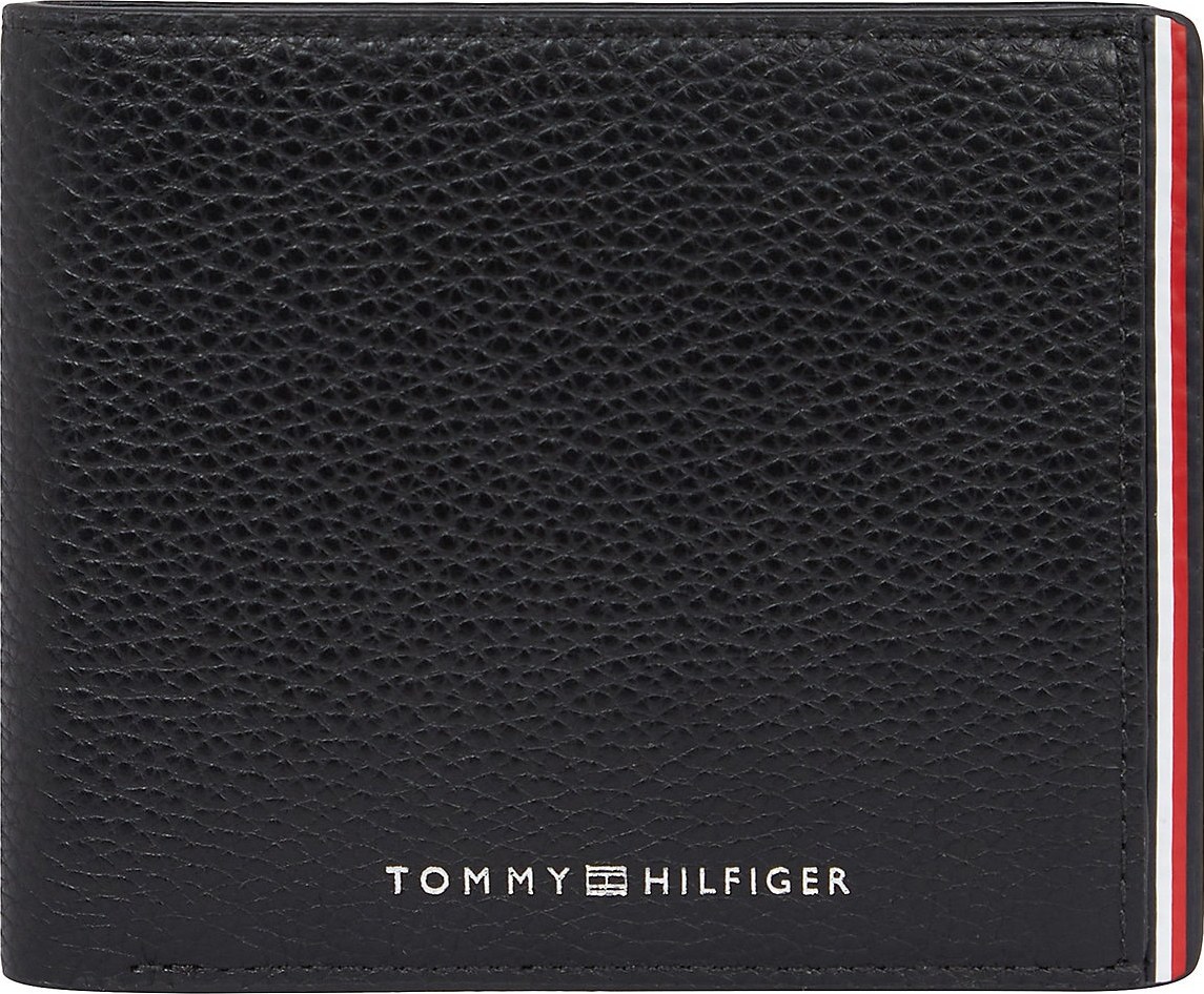 TOMMY HILFIGER Peněženka červená / černá / stříbrná / bílá