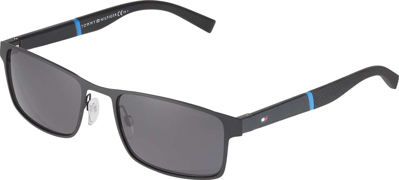 TOMMY HILFIGER Sluneční brýle námořnická modř / nebeská modř / červená / černá