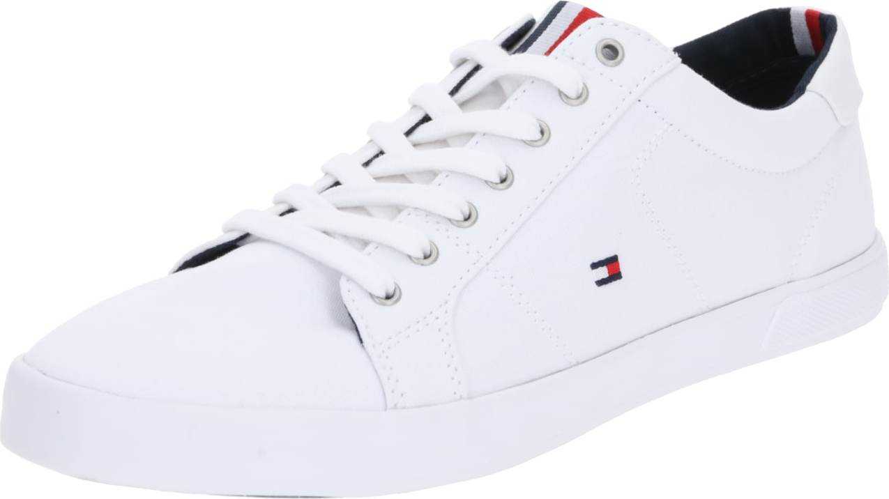TOMMY HILFIGER Tenisky tmavě modrá / ohnivá červená / bílá