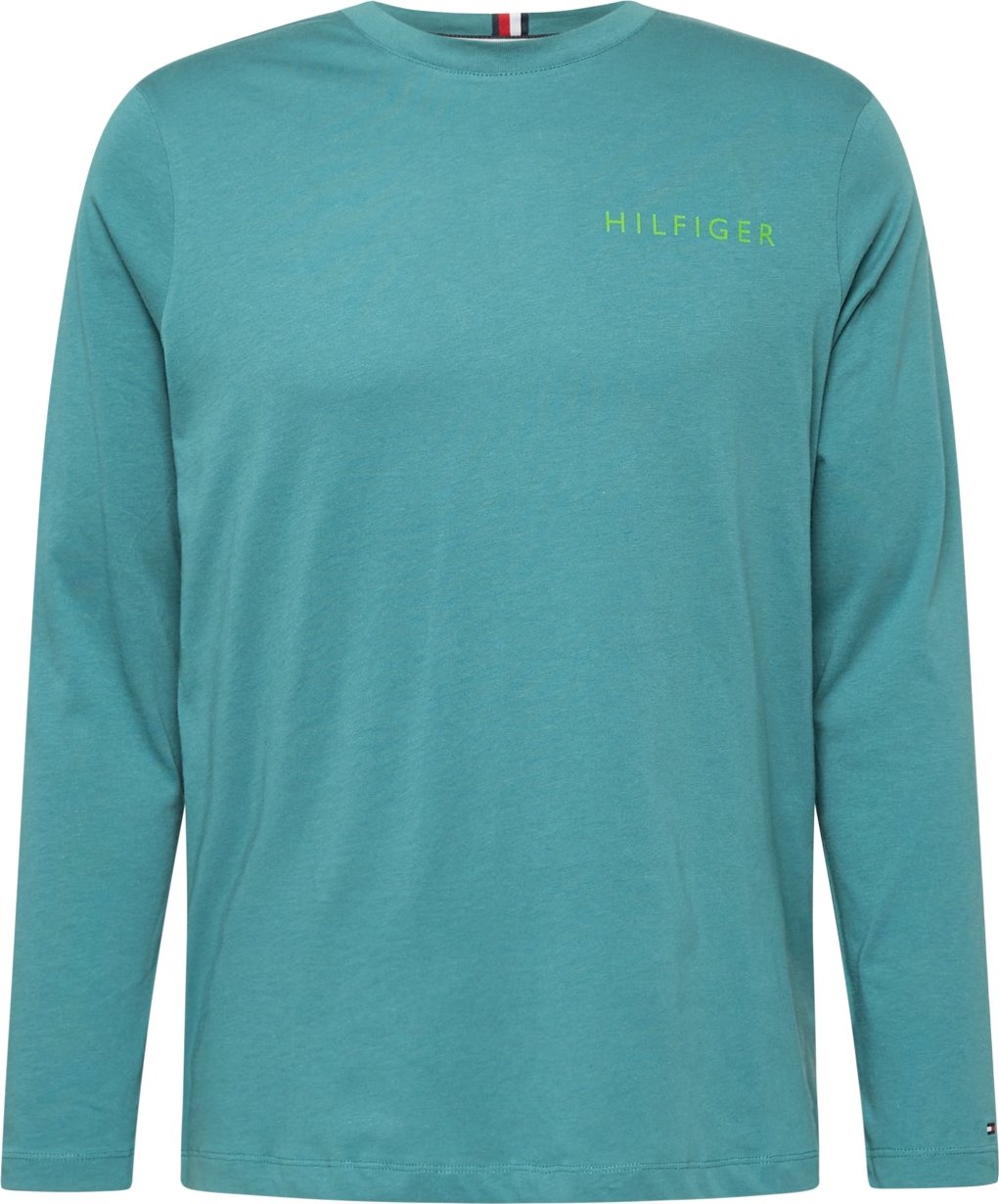 TOMMY HILFIGER Tričko zelená / nefritová