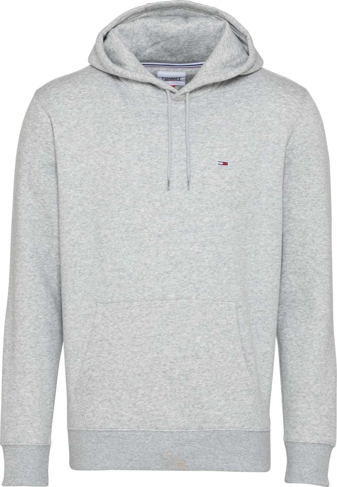 Tommy Jeans Mikina šedý melír