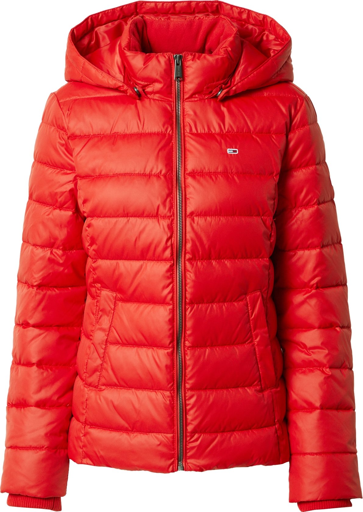 Tommy Jeans Přechodná bunda červená