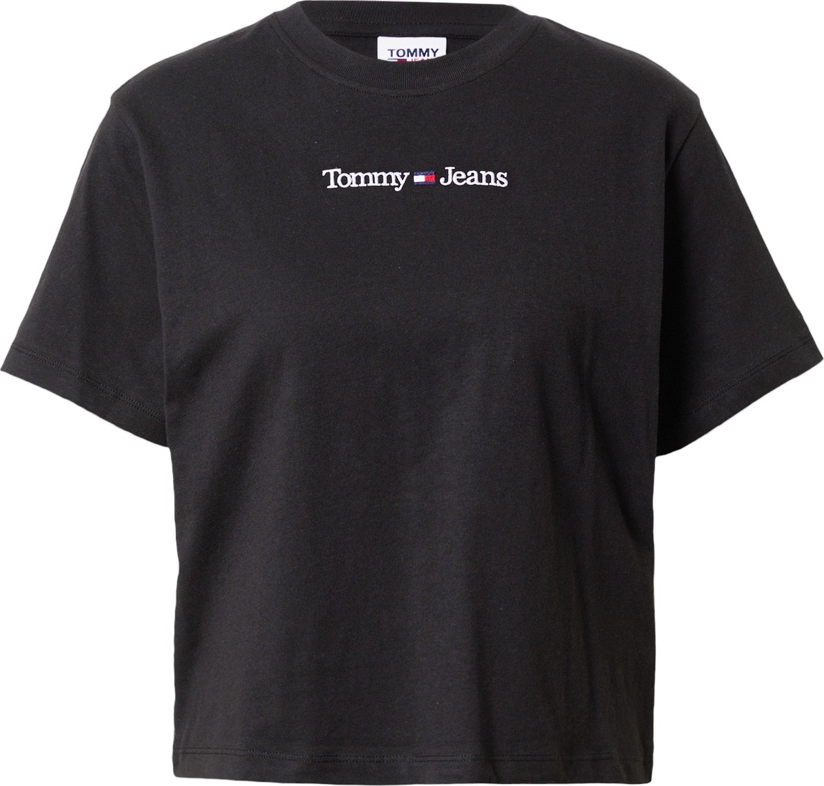 Tommy Jeans Tričko námořnická modř / ohnivá červená / černá / bílá