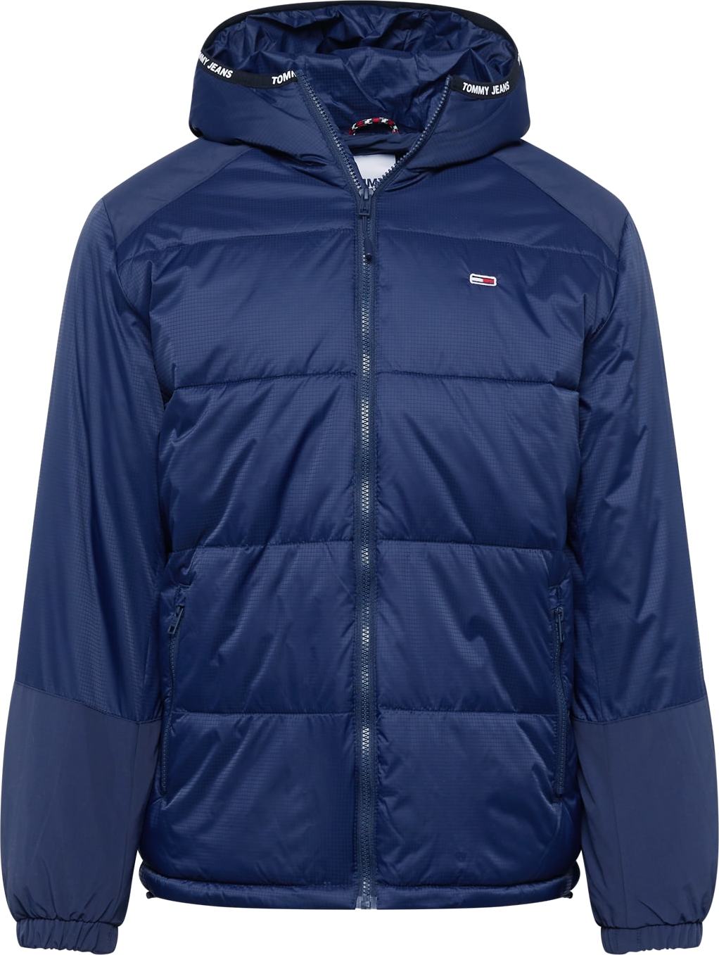 Tommy Jeans Zimní bunda tmavě modrá