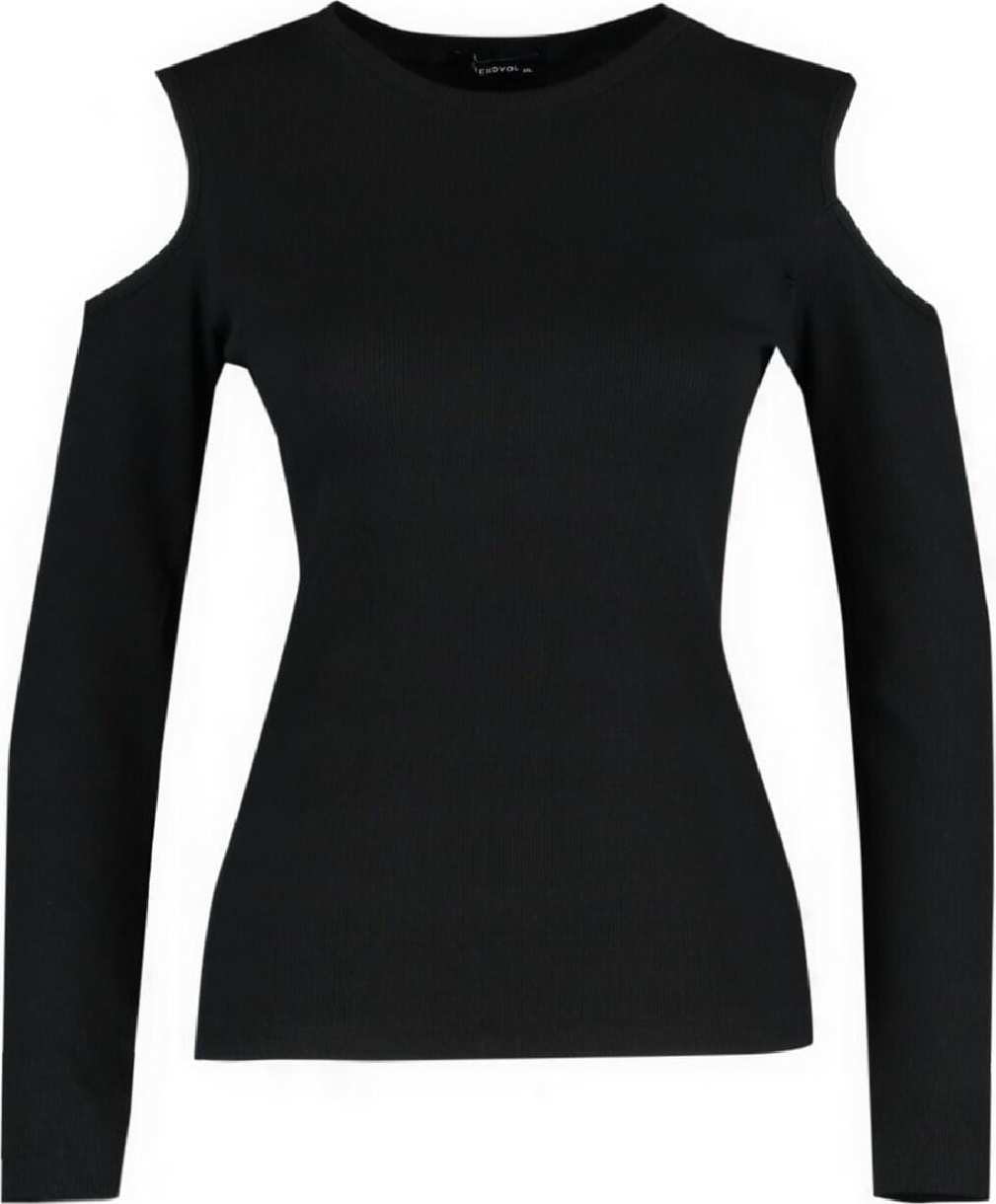 Trendyol Curve Tričko černá