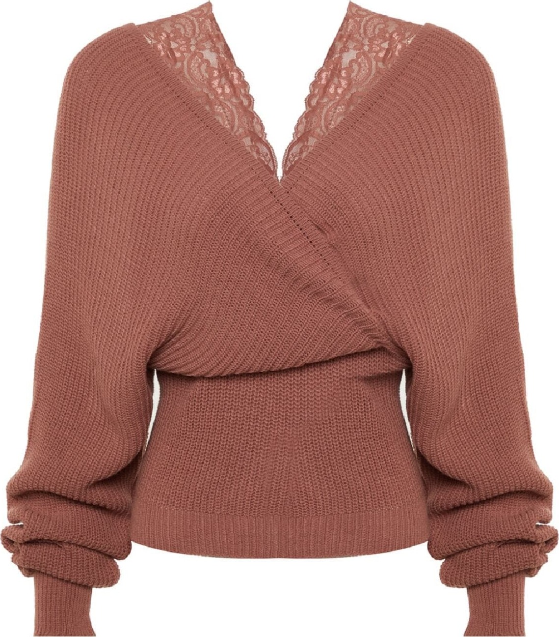 Trendyol Svetr starorůžová