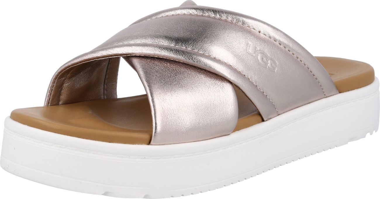 UGG Pantofle růžově zlatá