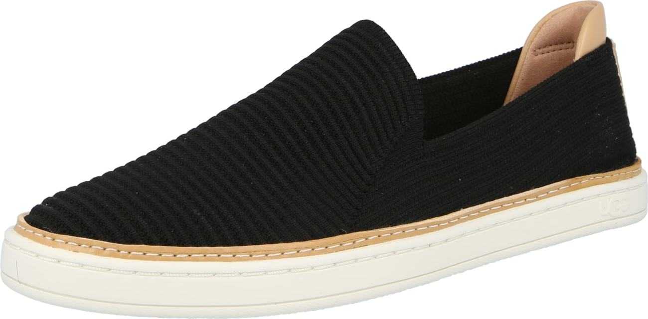 UGG Slip on boty světle hnědá / černá