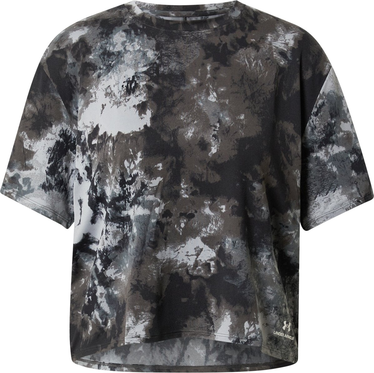 UNDER ARMOUR Funkční tričko 'Rush Energy' šedá / černá