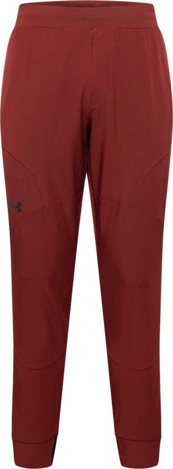 UNDER ARMOUR Sportovní kalhoty 'UNSTOPPABLE' červená