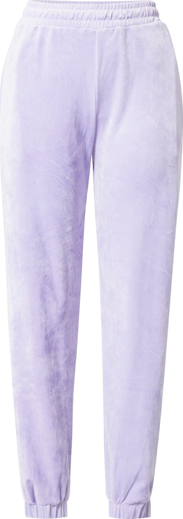 Urban Classics Kalhoty pastelová fialová