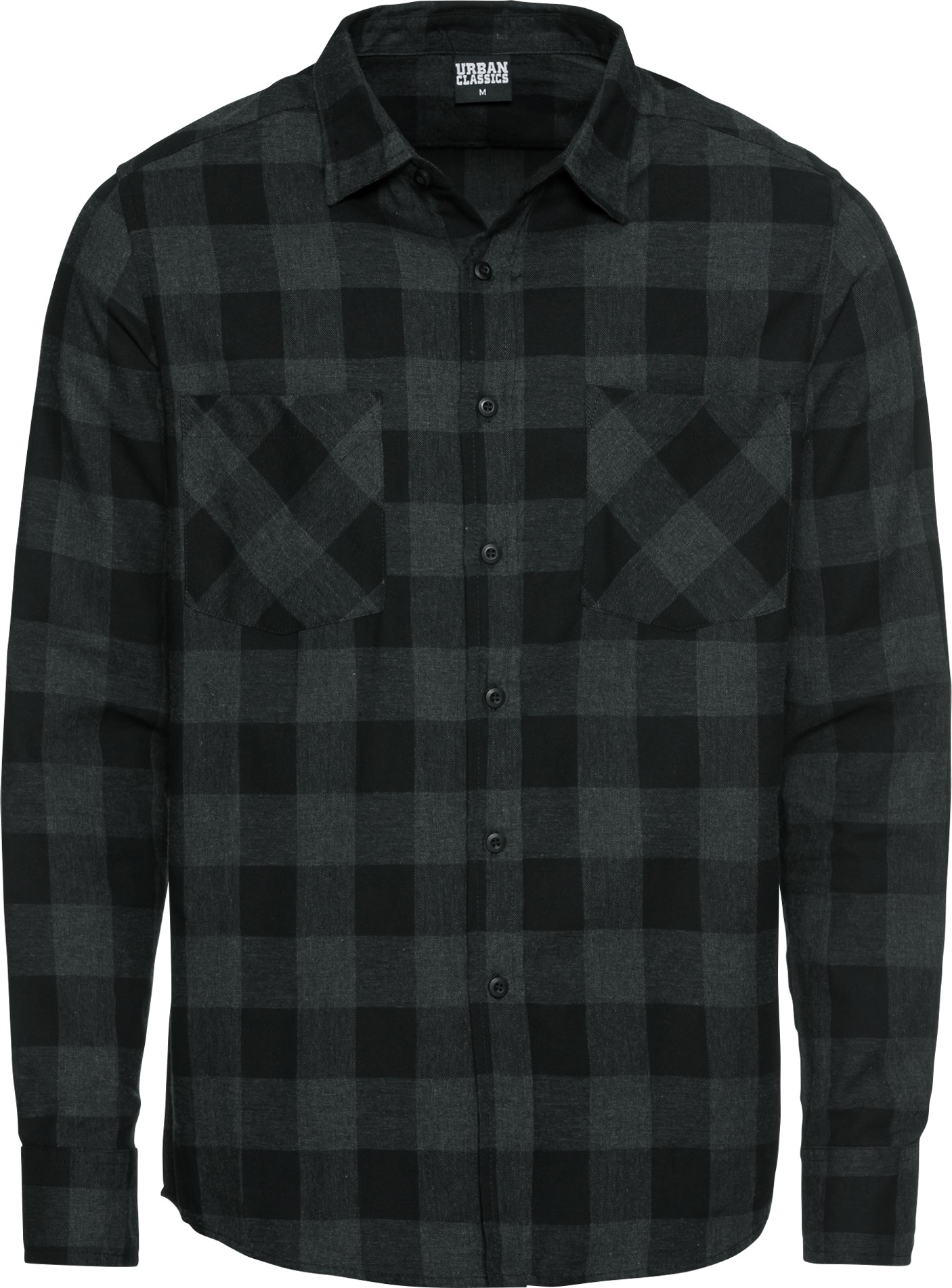 Urban Classics Košile antracitová / černá