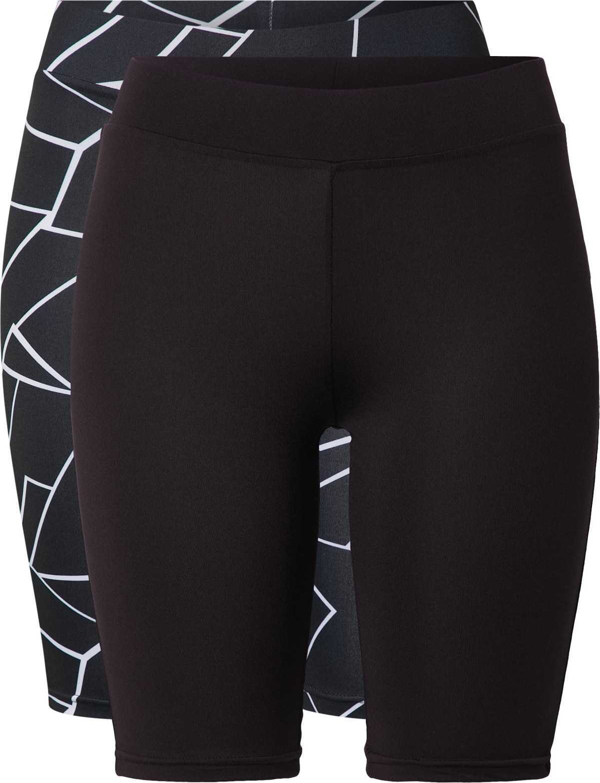 Urban Classics Legíny antracitová / černá / bílá